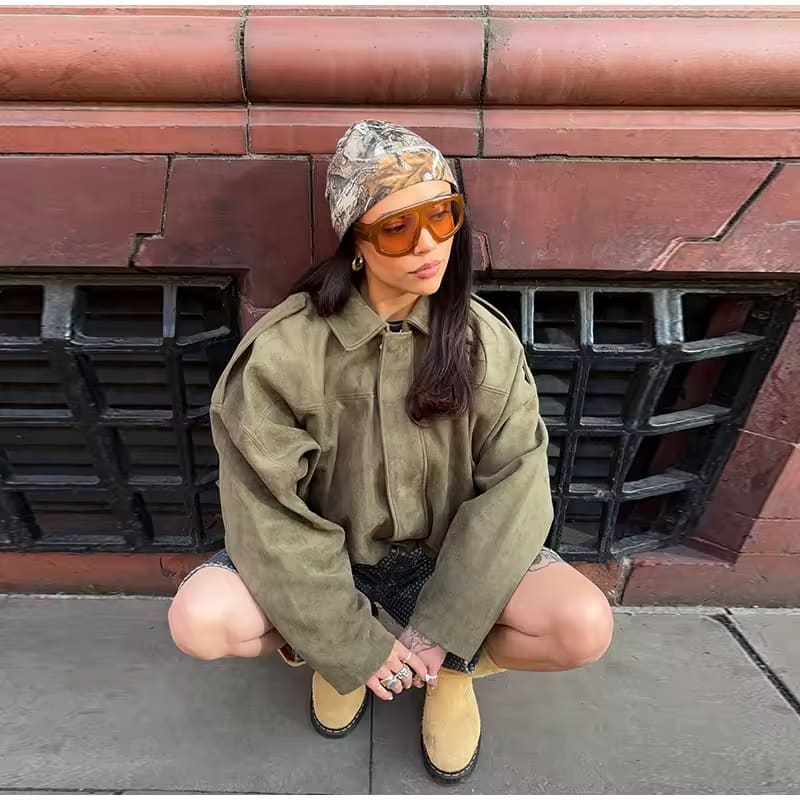 Livia Oversize Bomber – Styl i pewność siebie