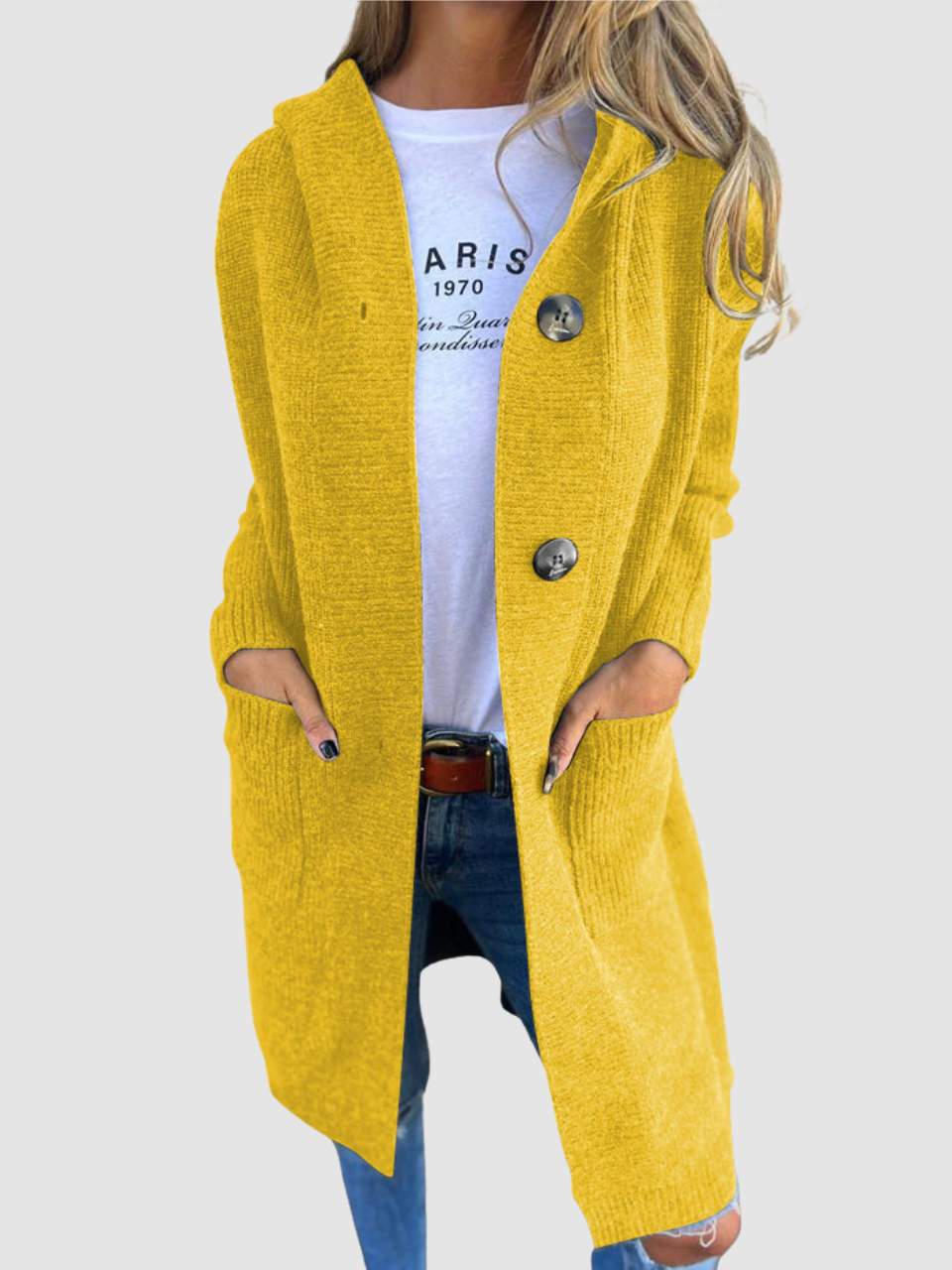 Lois™ Przytulny sweter z dzianiny