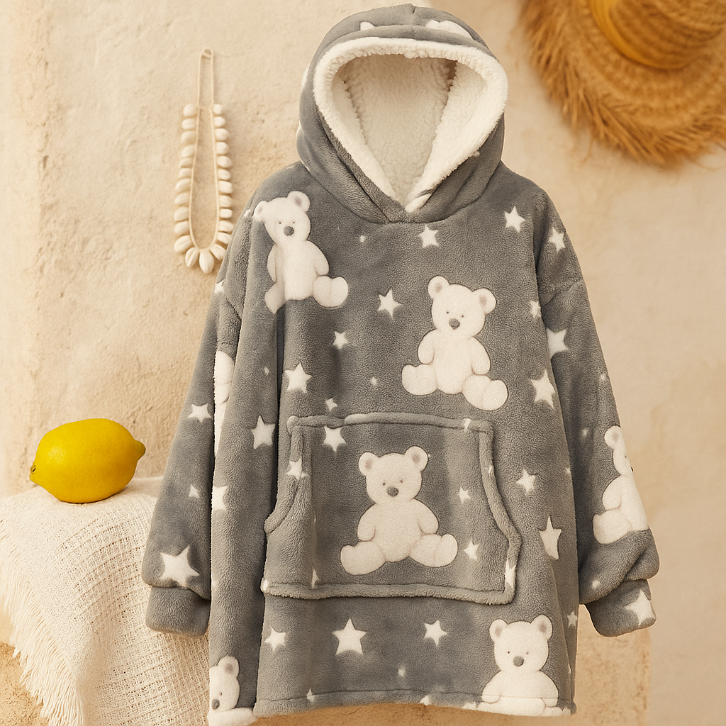 GigaBluza - Szare Koty