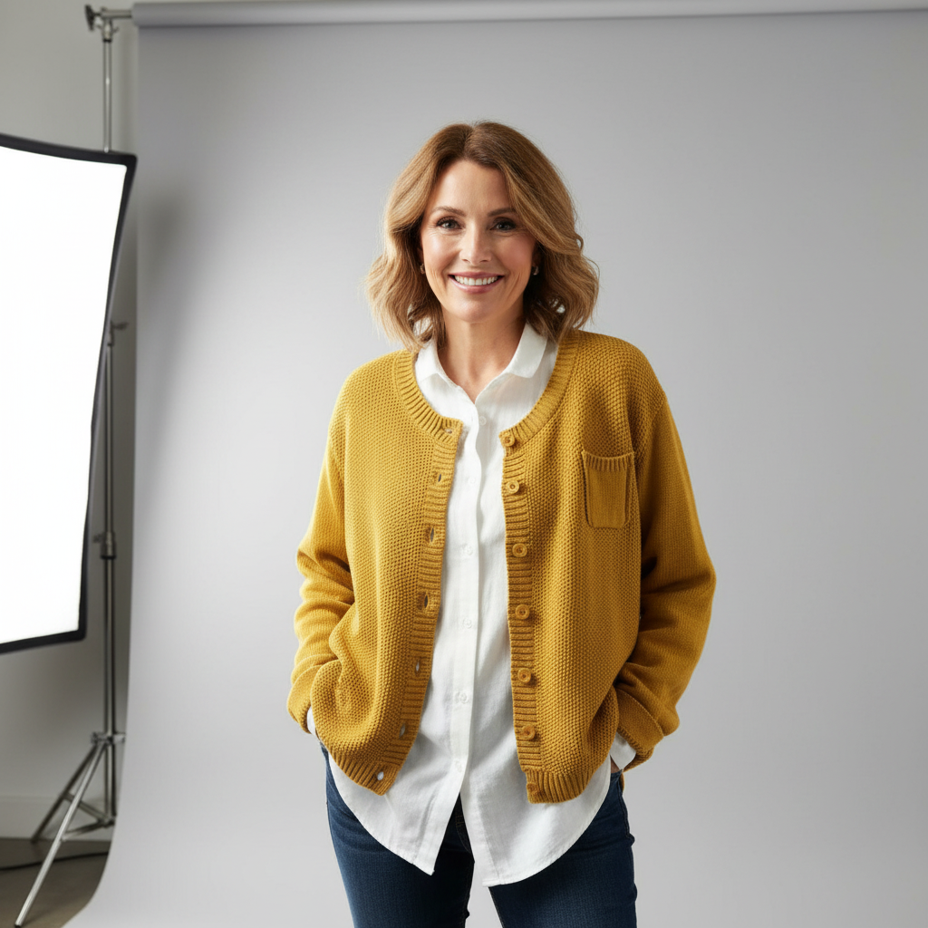 Berlinda™ Ciepły Sweter Kardigan