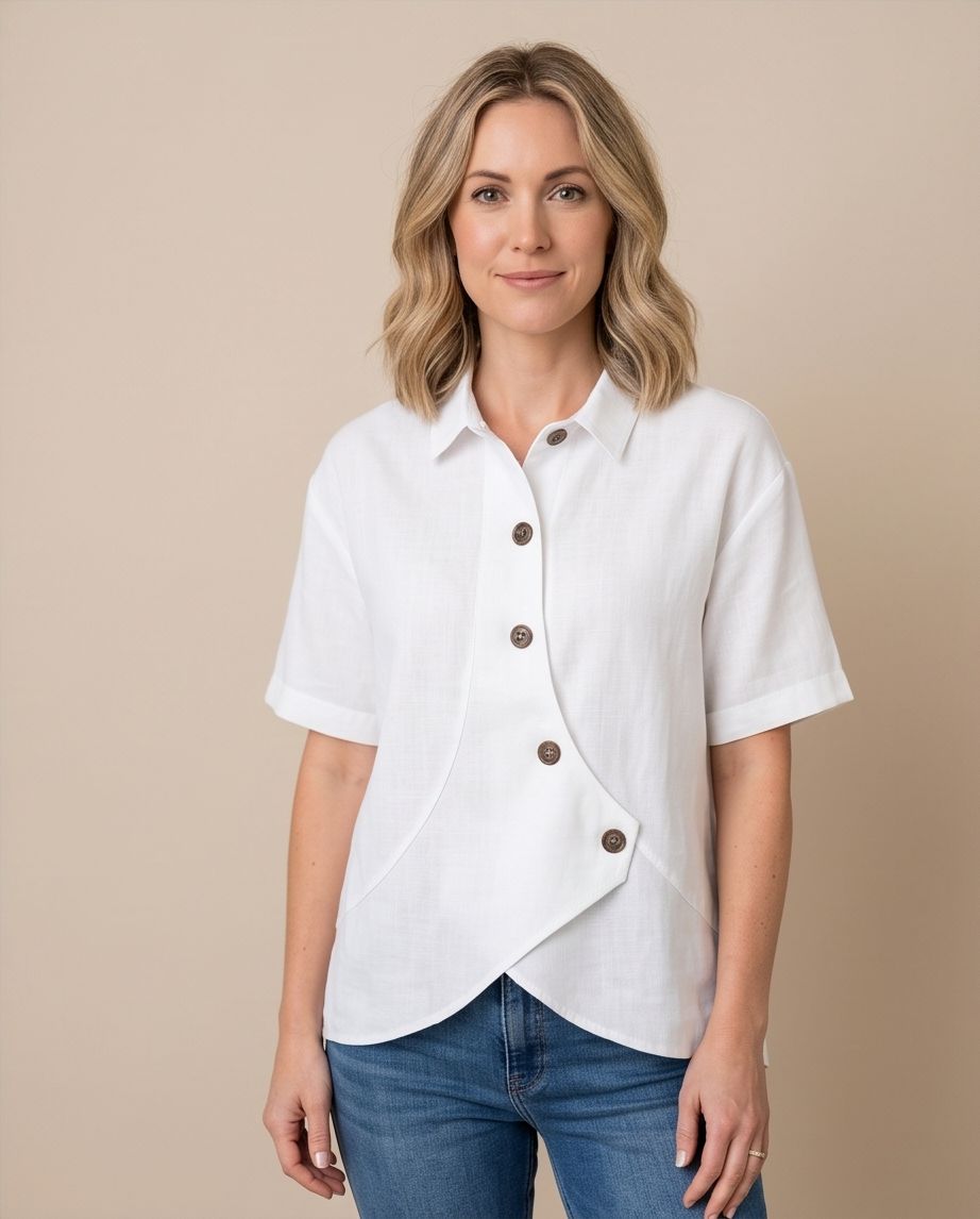 Casual Irregular Blouse