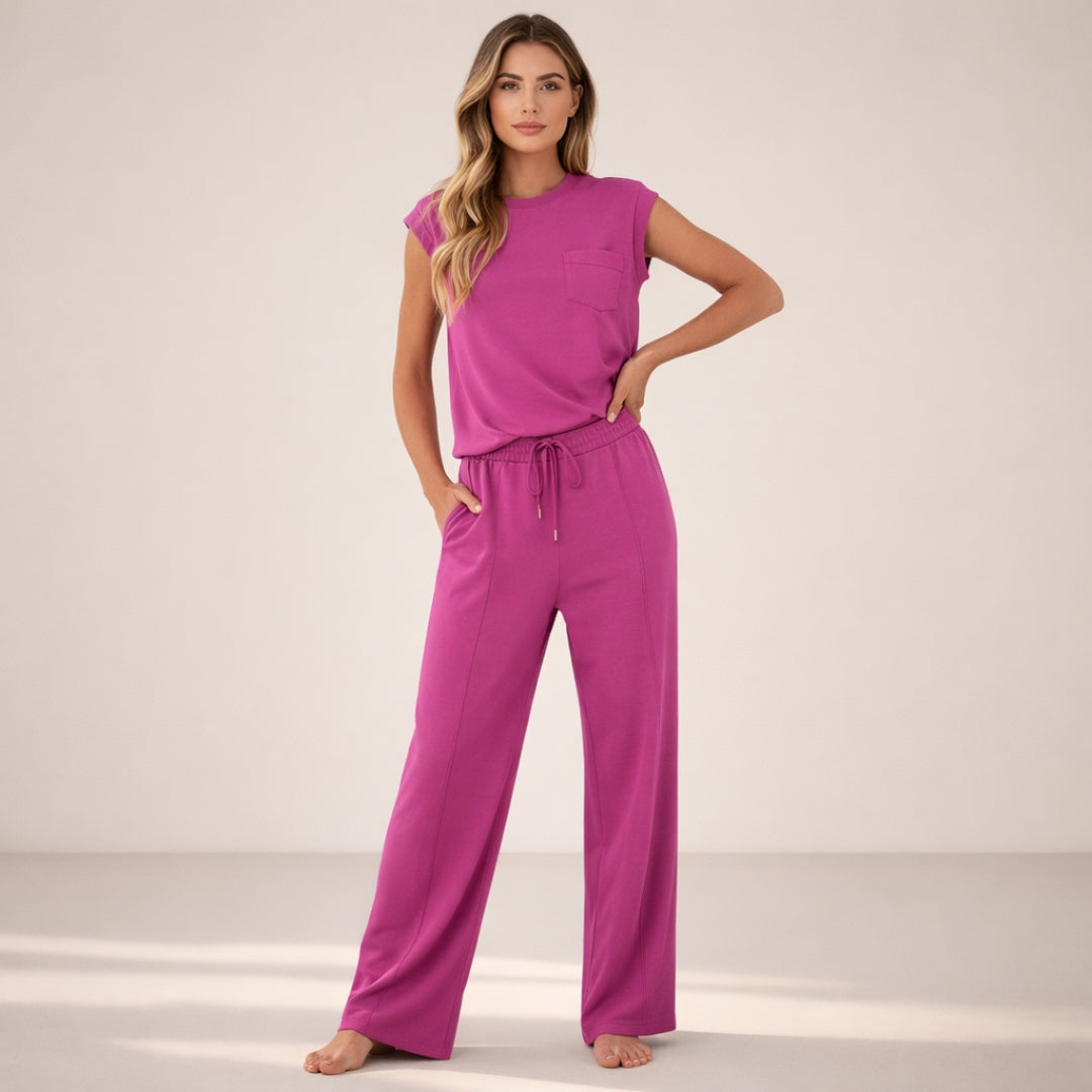 Casual Letni Miękki Zestaw Lounge