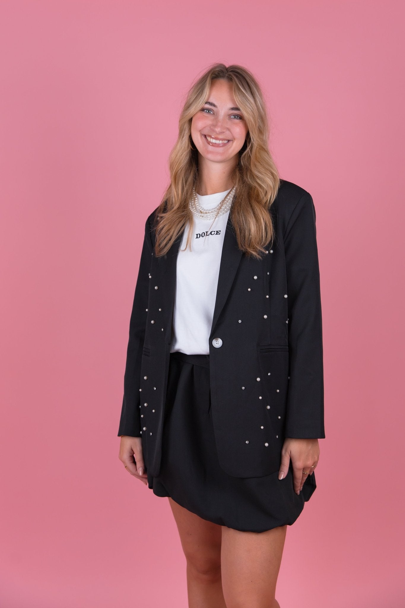 Pearl Blazer - Zwart