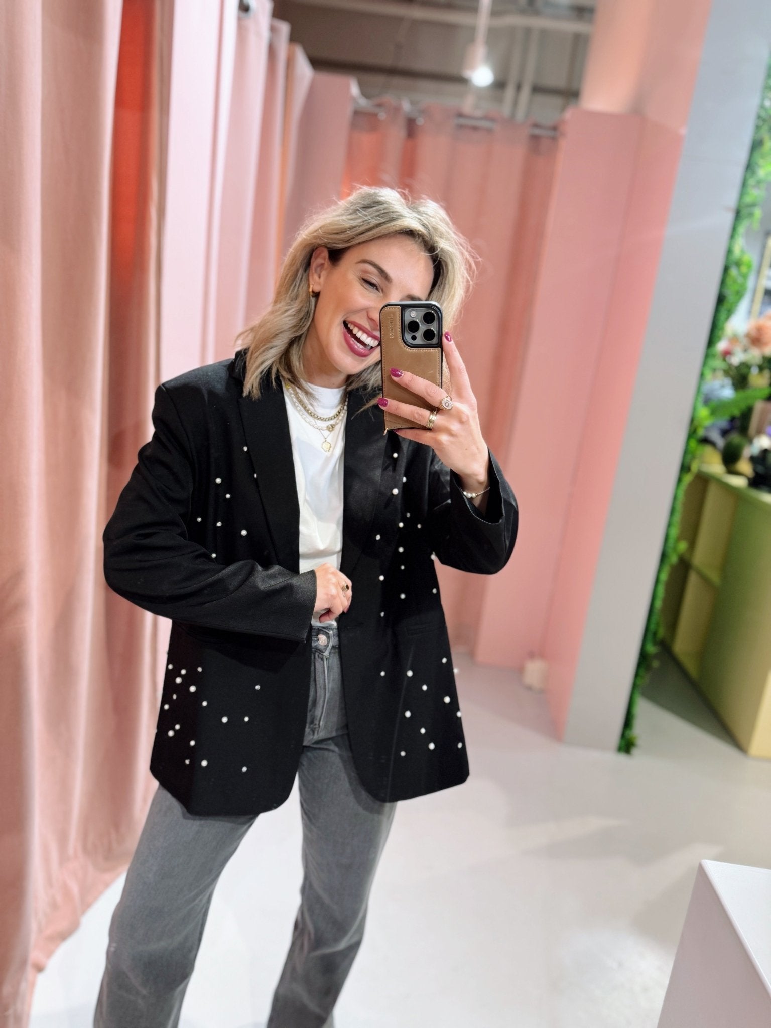 Pearl Blazer - Zwart